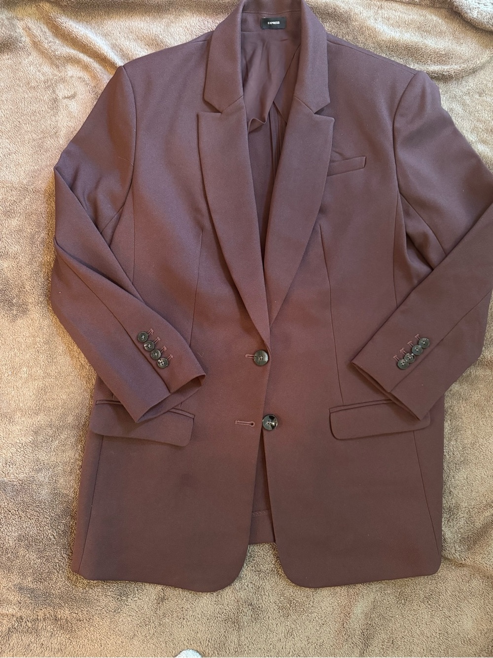 Express women Maroon Blazer and Trousers